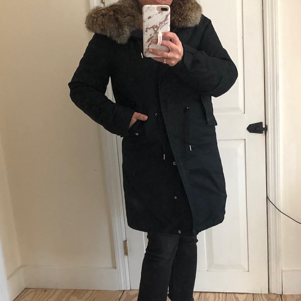 Woolrich Women's Literary Fur Lined 2 in 1 Parka